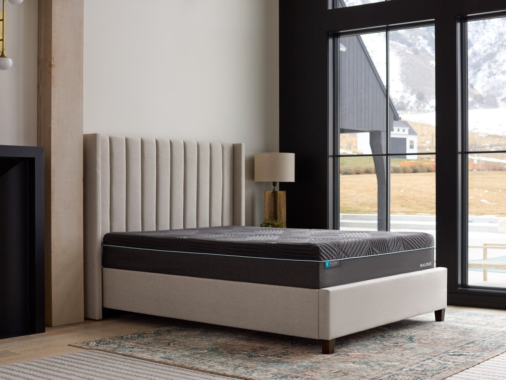 Ice Cloud Coolsync Hybrid Mattress Room View - Dreams and Co