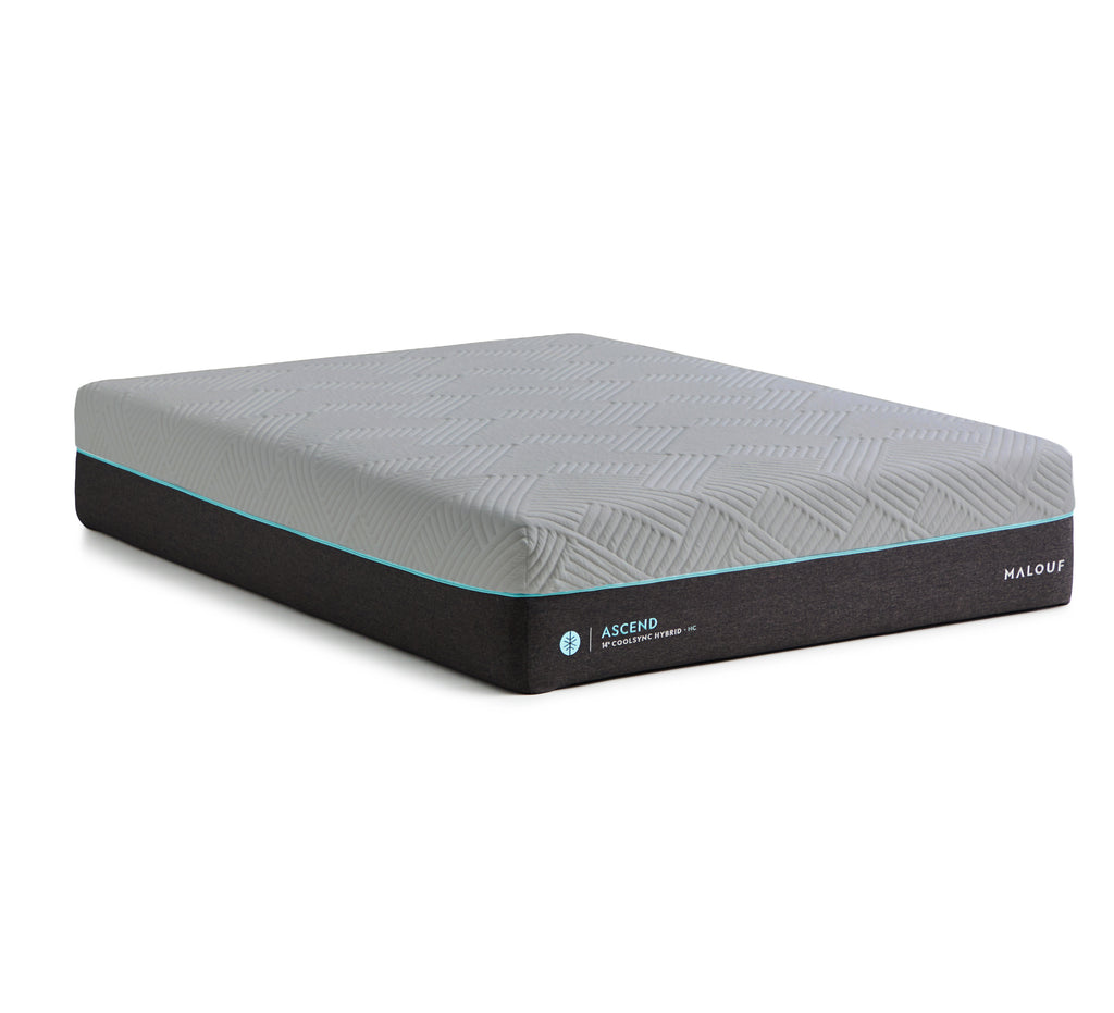Ascend CoolSync Mattress with hyperchill cover; 14 inch profile