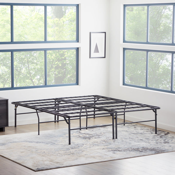 18 inch highrise HD bed base, room view - Dreams and Co