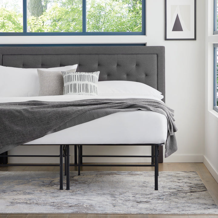 18 inch highrise HD bed base, close up - Dreams and Co