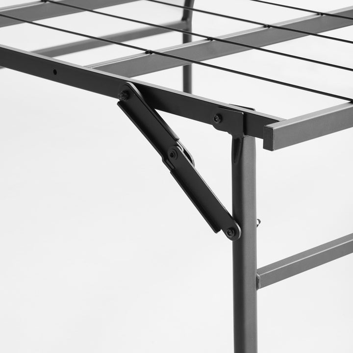 18 inch highrise HD bed base, close up corner - Dreams and Co