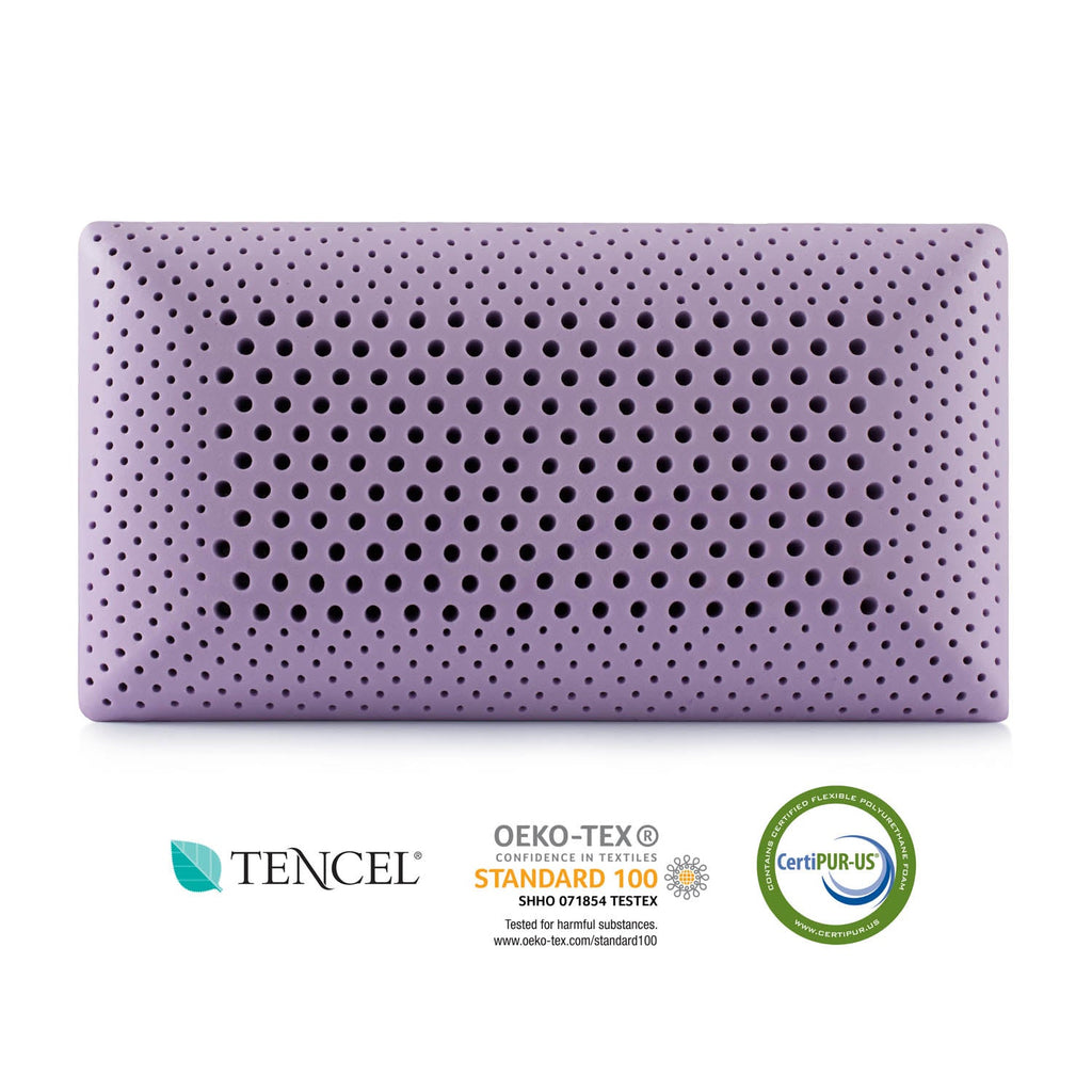 Lavender Active Dough Pillow with tencel and cert-PUR certification