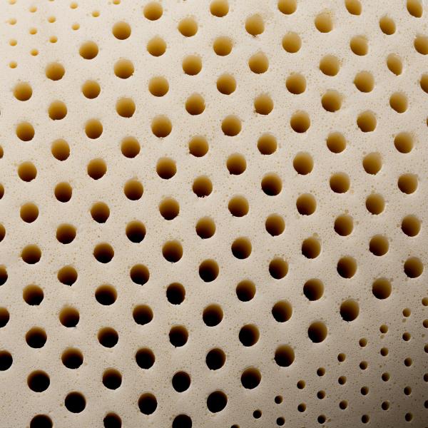 Zoned Talalay Plush Latex Pillow close-up view